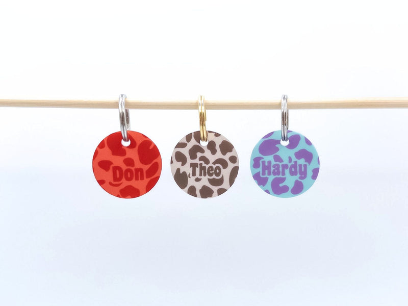 Animal Print Hundemarken