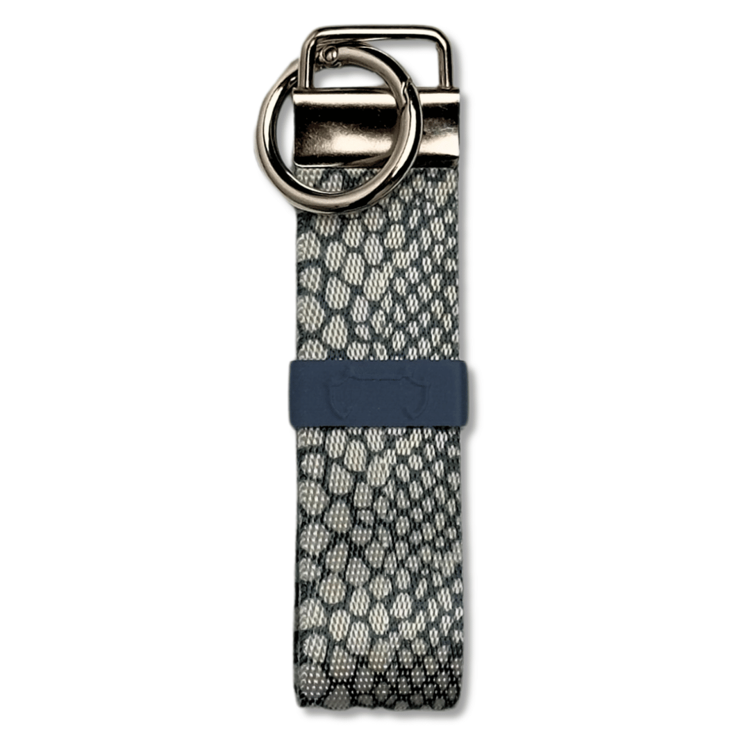 Gurtband Kotbeutelhalter Schlange Animal Print mit Rundkarabiner