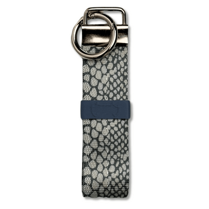 Gurtband Kotbeutelhalter Schlange Animal Print mit Rundkarabiner