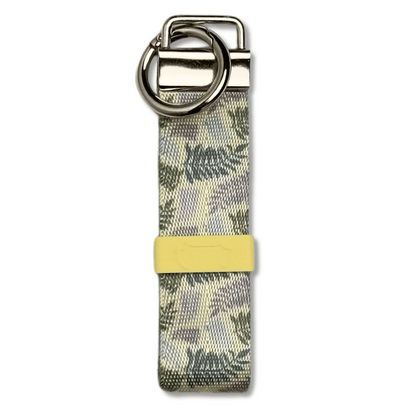 Hundekotbeutelhalter mit Karabiner - Farn Florales Muster