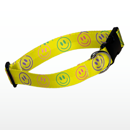 Neon Smiley Halsband @rubyviszlagirl